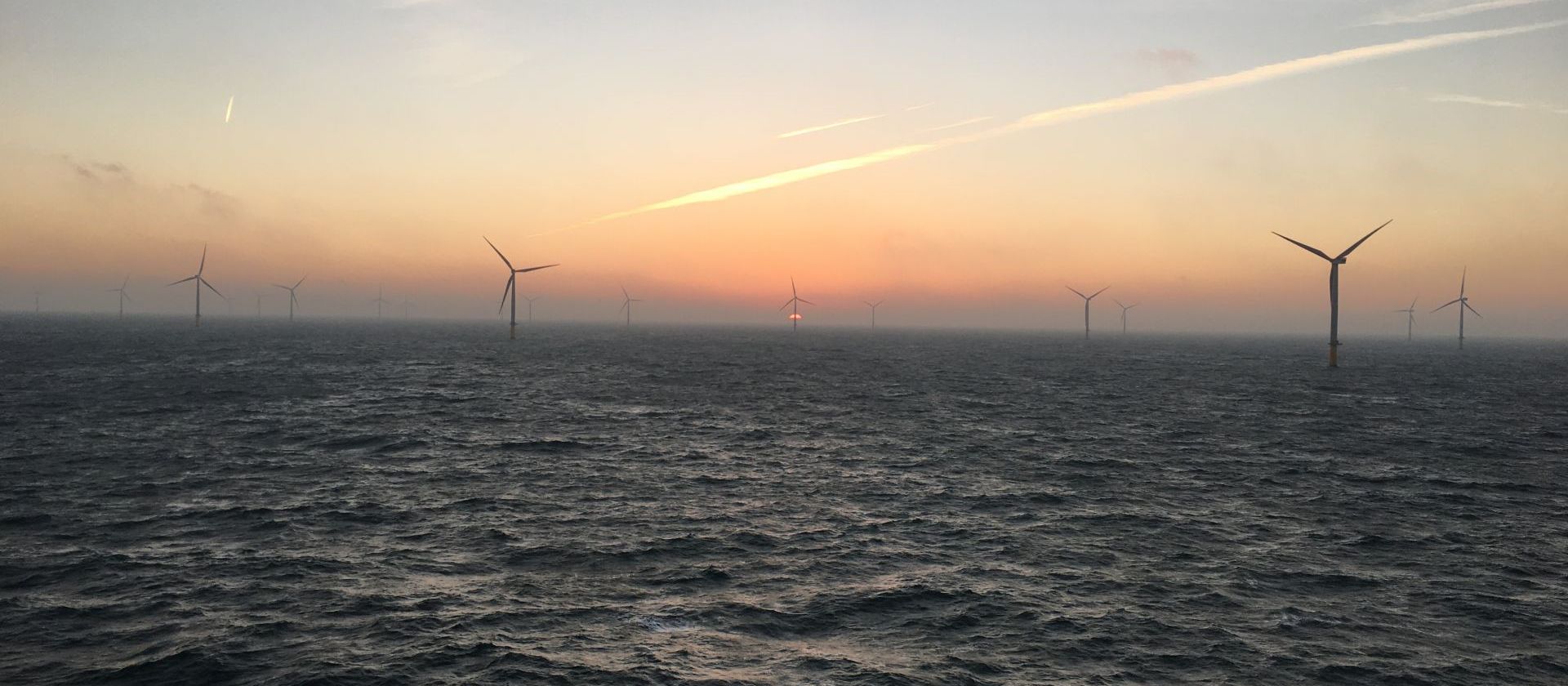 Windpark Sunset